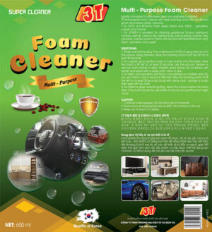 Dung dịch vệ sinh ghế da ô tô 3T