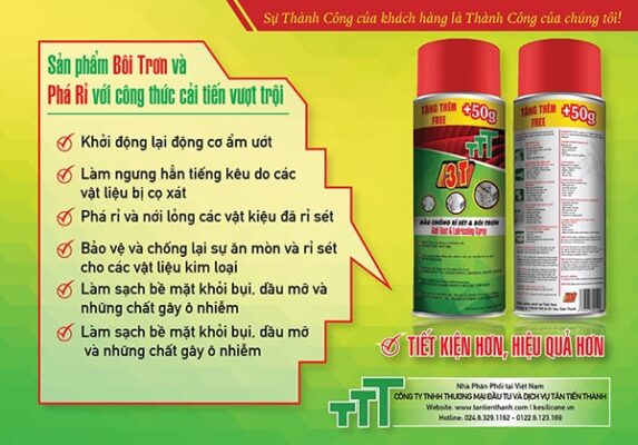 dầu chống rỉ sét 3t