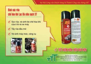xịt chế hòa khí 3t nhập khẩu chính hãng