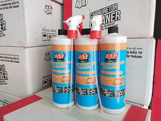 nước tẩy đầu bò xe máy