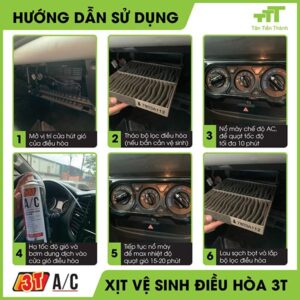 vệ sinh điều hòa, máy lạnh ô tô