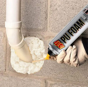 keo bọt nở 3t foam dùng vòi