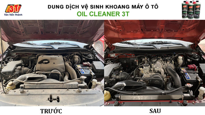 dung dịch vệ sinh khoang máy động cơ ô tô xe hơi 3t chuyên dụng