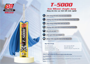 keo silicone hàn quốc T5000 nhập khẩu 3T