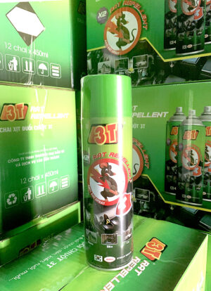 chai xịt đuổi chuột 3T chính hãng