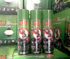 chai xịt đuổi chuột 3T chính hãng