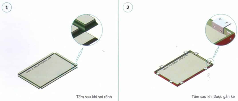 các phương pháp cắt tấm alu thi công