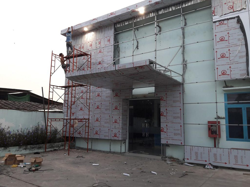 ốp alu ngoài trời bền đẹp