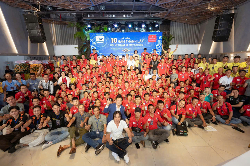 3t tài trợ hội kỹ thuật xe máy sài gòn