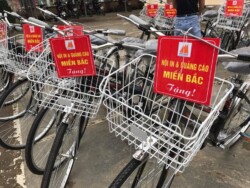 Những chiếc xe đạp là món quà tặng ý nghĩa cho các cháu