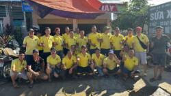 3T hội kỹ thuật xe máy hà nội sửa xe cho bà con nghệ an vùng lũ